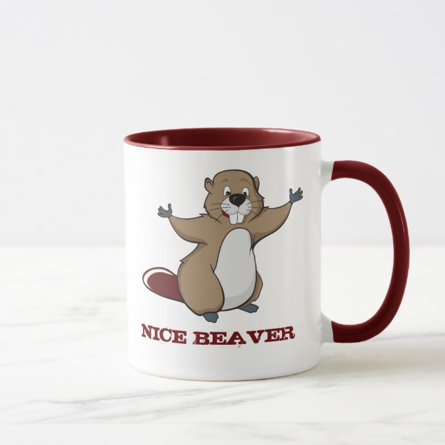 NICE BEAVER MUG (Right)