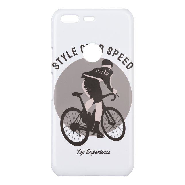Nice Bicycle Design - Style Over Speed Uncommon Google Pixel Case (Back)