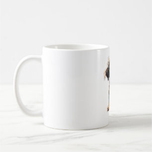 Nice black dog with green eys Classic T-Shirt Coffee Mug
