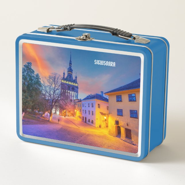 Nice blue box with Sighisoara (Front)