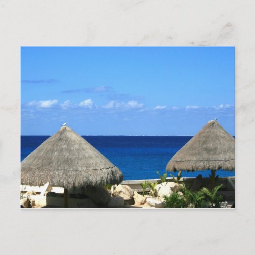 Nice Blue Ocean and Sky in Progresso Postcard