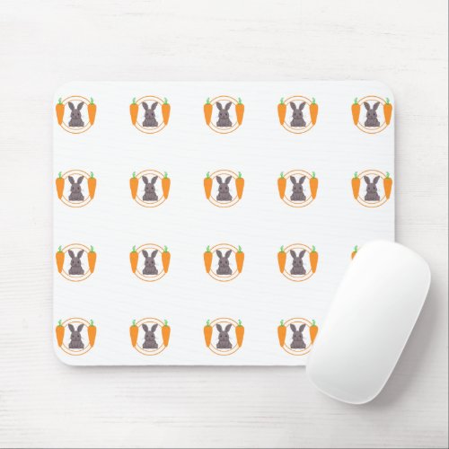 Nice bunnies mouse pad design