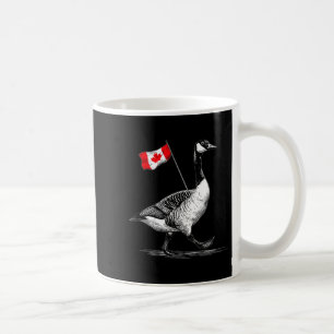 Nice Canada Animal With Flag For Goose Lovers  Coffee Mug