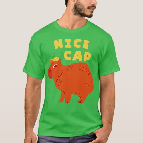 Nice Cap T_Shirt