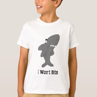 Nice Cartoon Shark T-Shirt