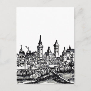 Nice City on the French Mediterranean Postcard