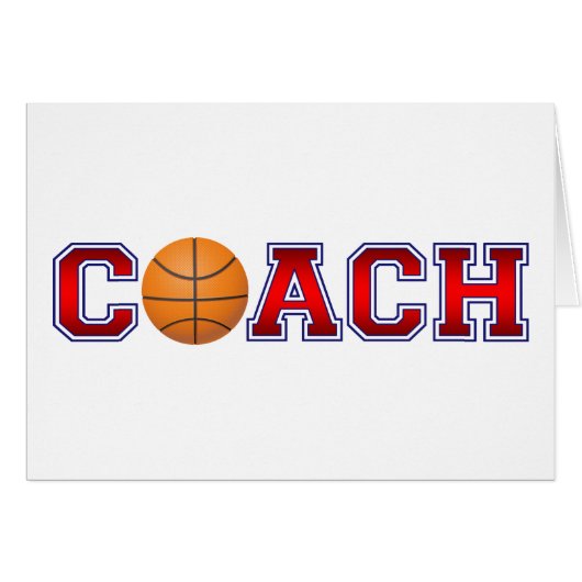 Nice Coach Basketball Insignia (Front Horizontal)