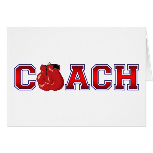 Nice Coach Boxing Insignia (Front Horizontal)