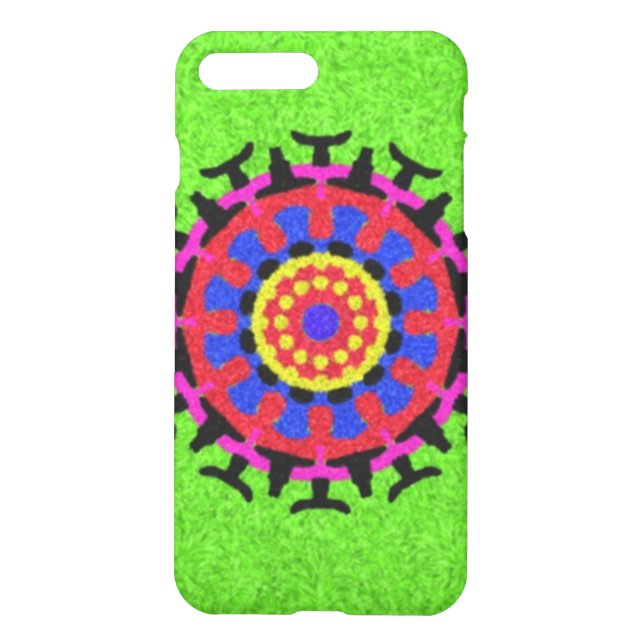 Nice colorful pattern iPhone case (Back)