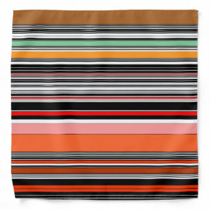 Nice colorful stripes bandana