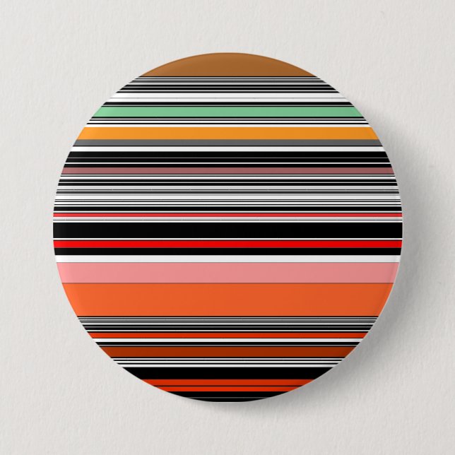 Nice colorful stripes button (Front)