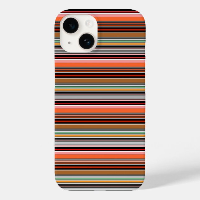 Nice colorful stripes Case-Mate iPhone case (Back)