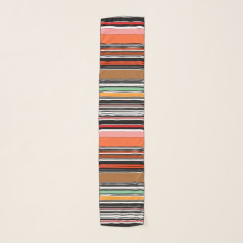 Nice colorful stripes scarf