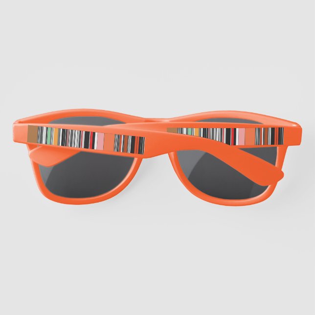 Nice colorful stripes sunglasses (Back)