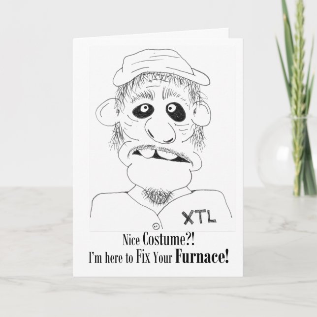 Nice Costume?! - Halloween Card (Front)