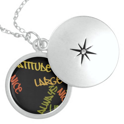 Nice Day Better Night Life Large gifts necklace
