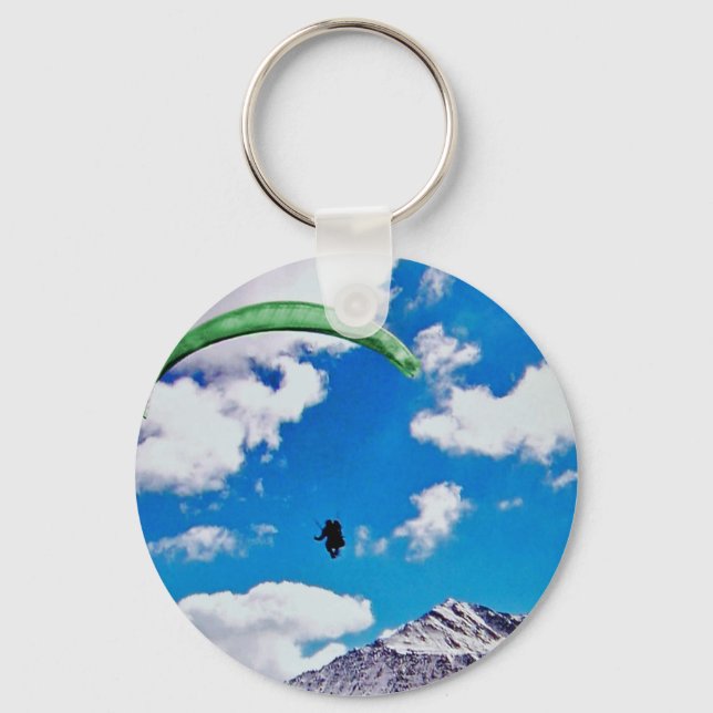 Nice day to para glide keychain (Front)