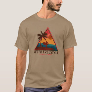 Nice Design After Freestyle Retro Silhouette T-Shirt
