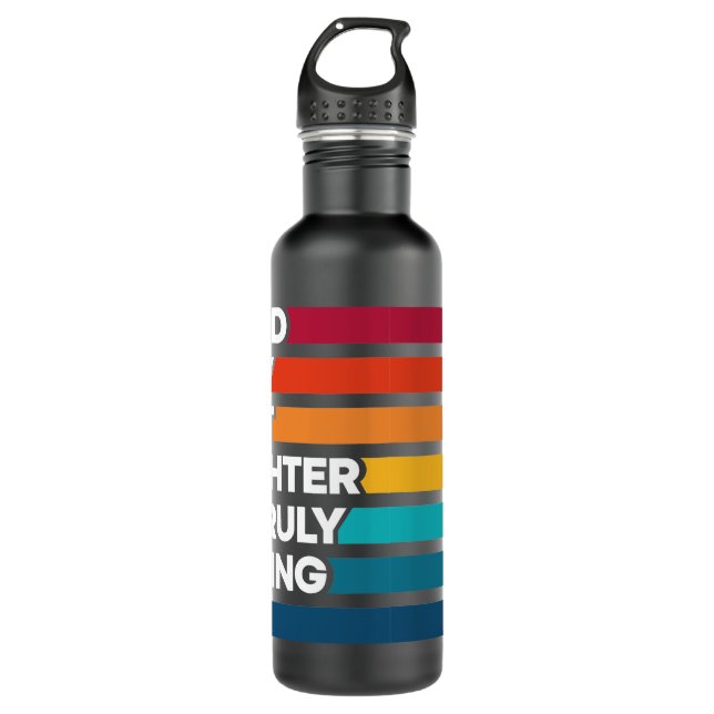 Nice Design Expression text for Mothers day Stainless Steel Water Bottle (Front)