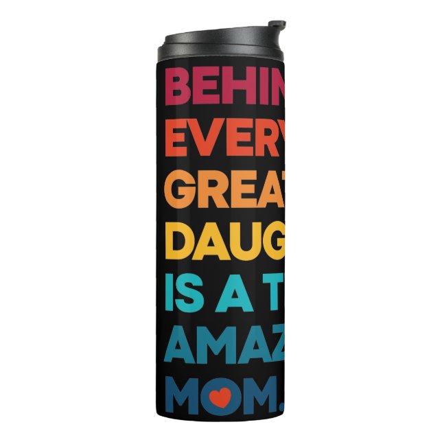 Nice Design Expression text for Mothers day  Therm Thermal Tumbler (Rotated Left)