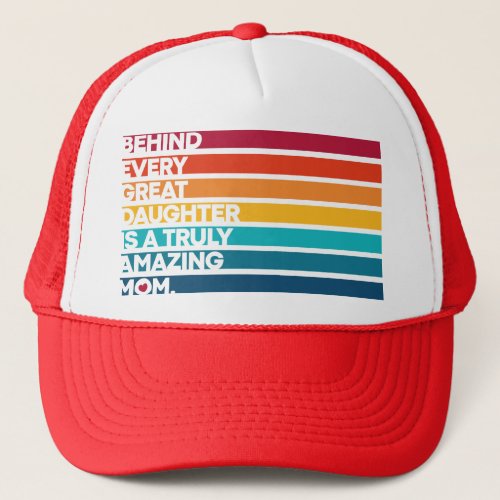 Nice Design Expression text for Mothers day  Trucker Hat