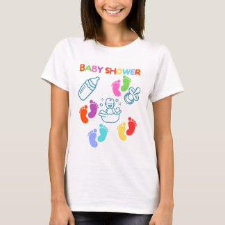 NICE DESIGN FOR BEBY SHOWER Family Mat T-Shirt