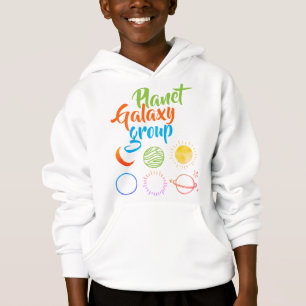 Nice Design of Planet Galaxy Combination Hoodie