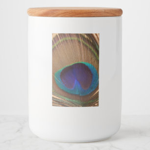 Nice Feather Food Container Label