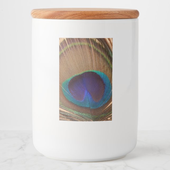 Nice Feather Food Container Label (Front)