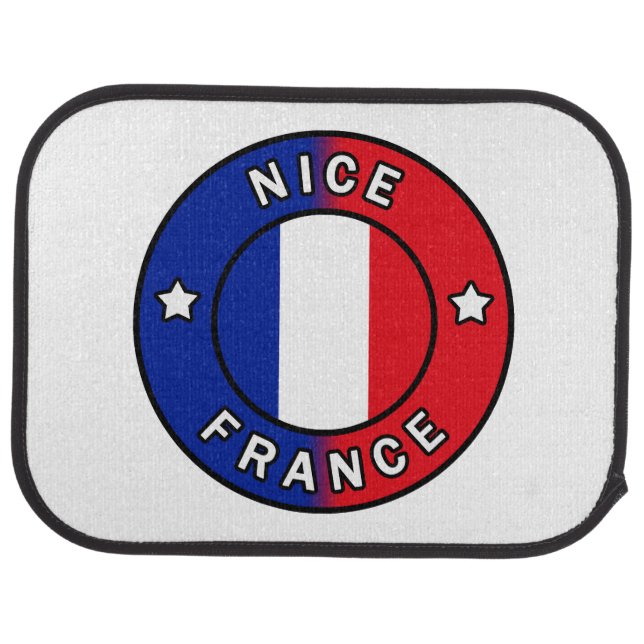 Nice France Car Floor Mat (Rear)
