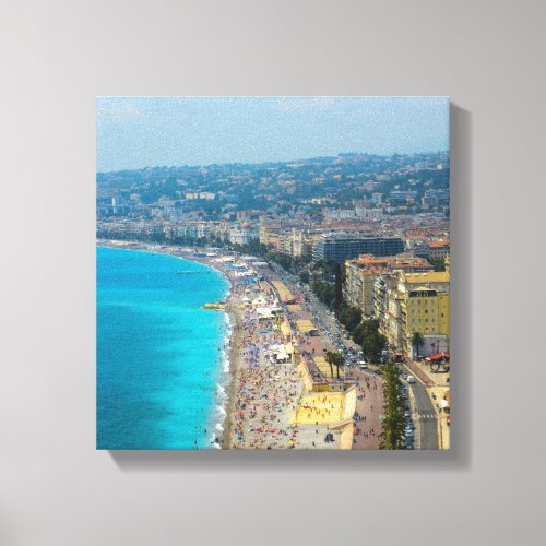 Nice France located in the French Riviera Canvas Print