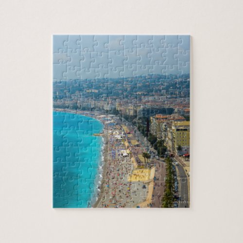 Nice France located in the French Riviera Jigsaw Puzzle