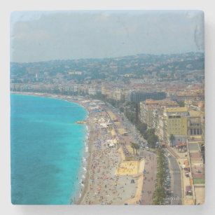 Nice France located in the French Riviera Stone Coaster