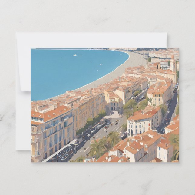 Nice France Postcard (Front)