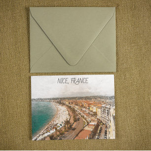Nice France Promenade des Anglais Postcard