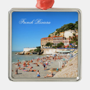 Nice. French Riviera Metal Ornament