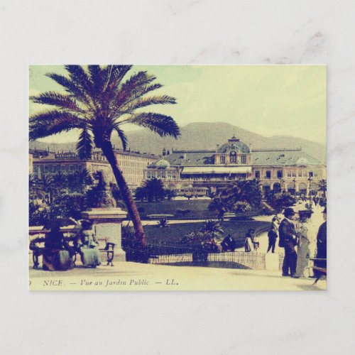 Nice French Riviera Postcard