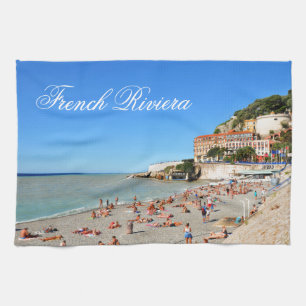Nice. French Riviera Towel