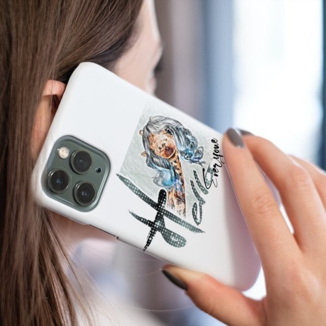 Nice giraffe funny iPhone / iPad case (Creator Uploaded)