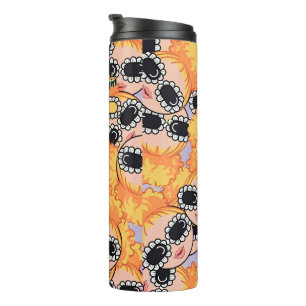 nice girl blondy thermal tumbler