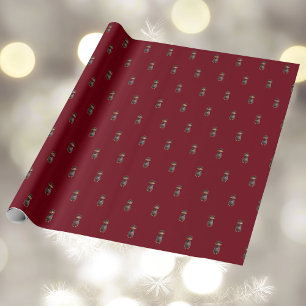 Nice Guy Christmas Elf Wrapping Paper