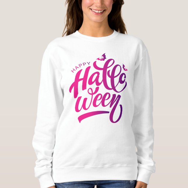 Nice Happy Halloween Costumes for Women Sweatshirt (Front)