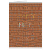 Nice Happy Kenya Red  Zebra Hakuna Matata motif De (Front)