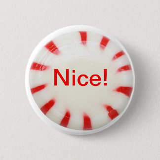 Nice! Holiday button - naughty or nice!
