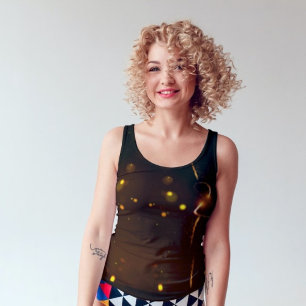 Nice infinity sparkle TANK TOP