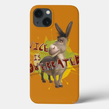 Nice Is Overrated Iphone 13 Case by ShrekStore at Zazzle