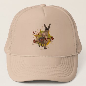 Nice Is Overrated Trucker Hat by ShrekStore at Zazzle