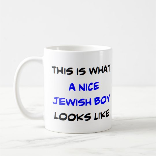 nice jewish boy coffee mug