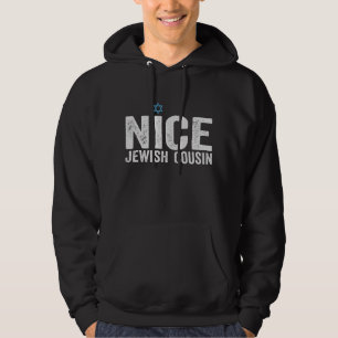 Nice Jewish Cousin Hanukkah Jewish Family Gift Hoodie