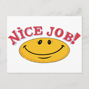 Nice Job! Postcard